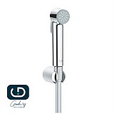 סט קומפלט מתז שטפן מתז בידה תוצרת GROHE ניקל דגם 27513001 סט קומפלט מתז שטפן מתז בידה תוצרת GROHE ניקל דגם 27513001