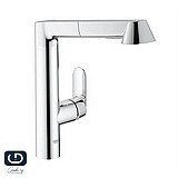 ברז מטבח גרואה נשלף אסנס 32176000 GROHE כרום K7 ברז מטבח גרואה נשלף אסנס 32176000 GROHE כרום K7