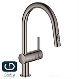ברז מטבח גרואה נשלף סידרת מינטה 32321AL2 GROHE Minta גרפיט ברז מטבח גרואה נשלף סידרת מינטה 32321AL2 GROHE Minta גרפיט
